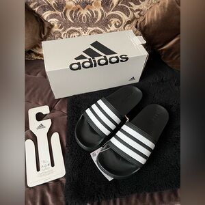 New Adidas Adilette size 8, men size 7